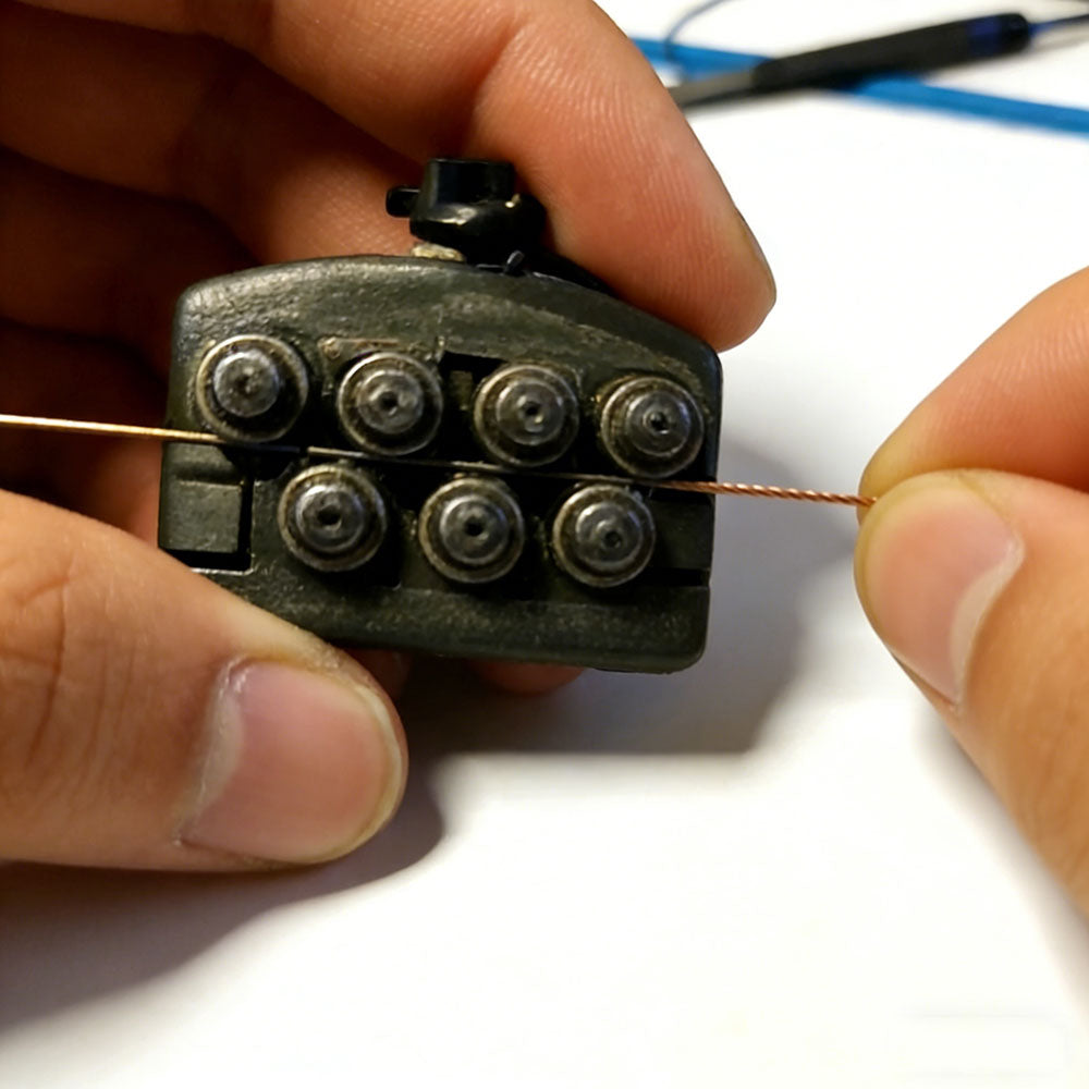 Universal Wire Straightener Tool for Circuit Sculpture Model Kits - stirlingkit