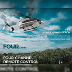 WL-K160 EC-145 160-Class 2.4G 4CH Scale Rescue RC Helicopter Model RTF Beginner Plane Under $100