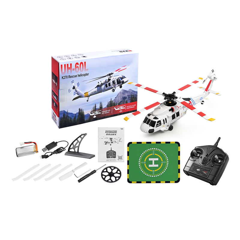 WL K270 UH-60L 2.4G 4CH 170-Class RC Helicopter RTF 4-Rotor