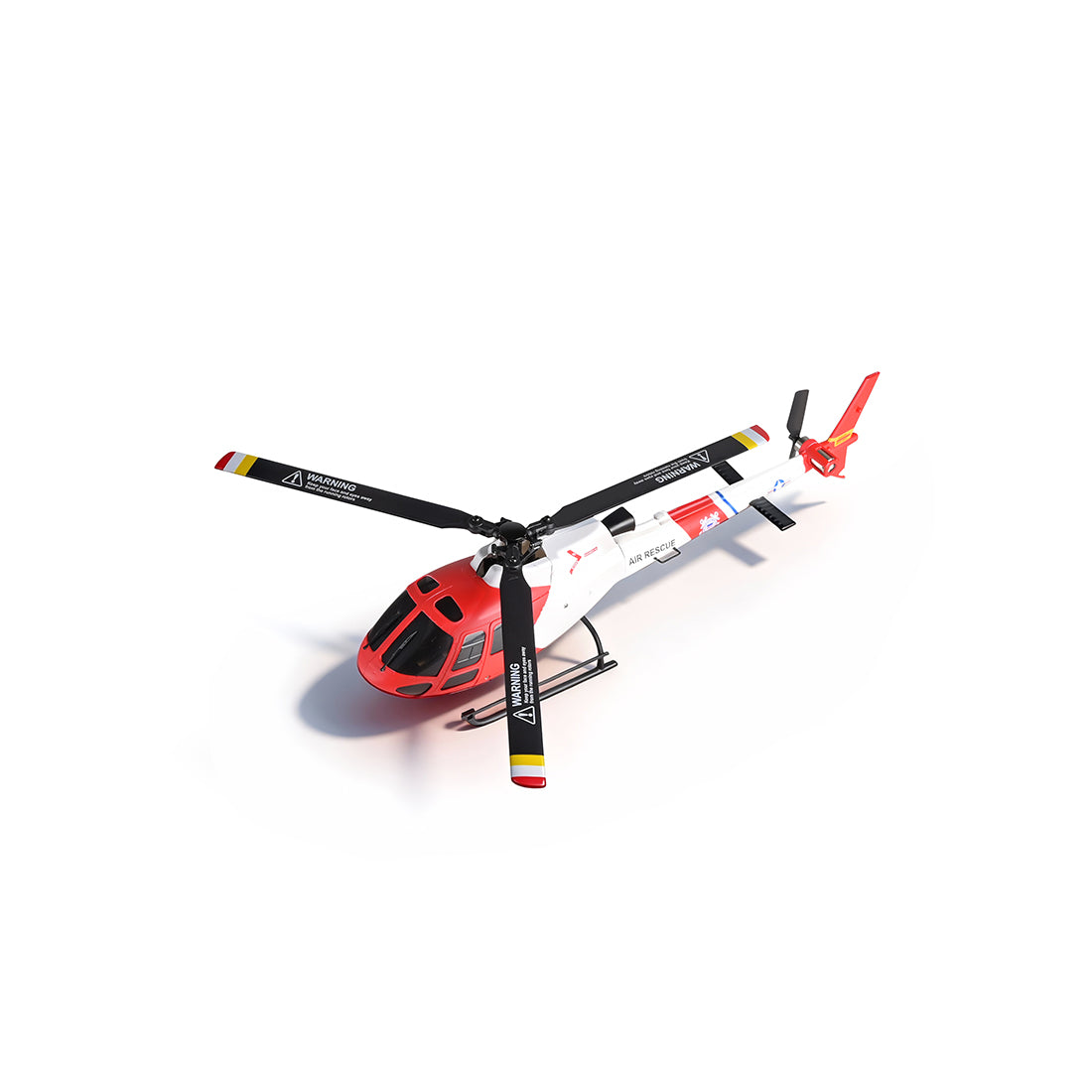 WLToys AS350 2.4G 4CH RTF Micro RC Helicopter Model Optical Flow K150 Air Rescue - stirlingkit