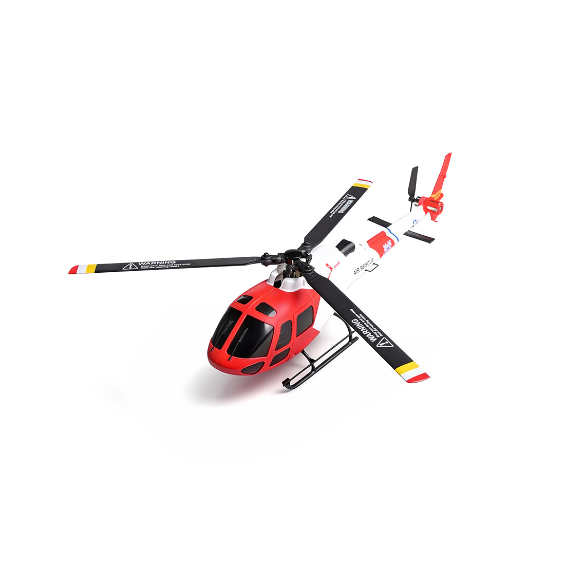 WLToys AS350 2.4G 4CH RTF Micro RC Helicopter Model Optical Flow K150 Air Rescue - stirlingkit