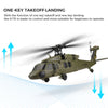 WLTOYS XK 170 Blackhawk UH-60L RC Helicopter With Landing Pad and Display Stand K170 - stirlingkit