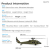 WLTOYS XK 170 Blackhawk UH-60L RC Helicopter With Landing Pad and Display Stand K170 - stirlingkit