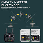WOLFBUSH AW-911 Airwolf 1/34 Scale RC Helicopter Smart GPS 2.4G 9CH 6G/3D Stunt RC Airplane - stirlingkit