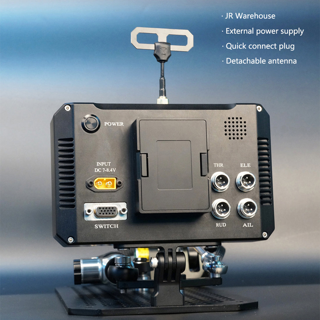 WOLFBUSH FF10 ELRS 2.4G EdgeTX RC Transmitter – Flight Simulator Controller for FPV & Aircraft Training - stirlingkit