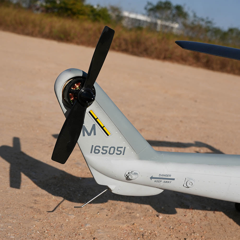 WOLFBUSH & ROBAN AH-1W Cobra 470-Class Military GPS Large RC Helicopter Model 2.4G 6CH - stirlingkit