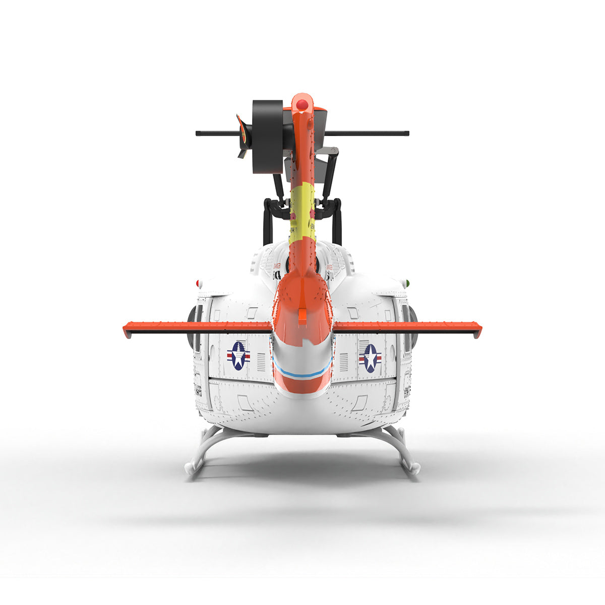 WOLFBUSH × YU XIANG F07S Micro Scale F07S UH-1 Huey 1/34 RTF GPS Rescue RC Helicopter - stirlingkit