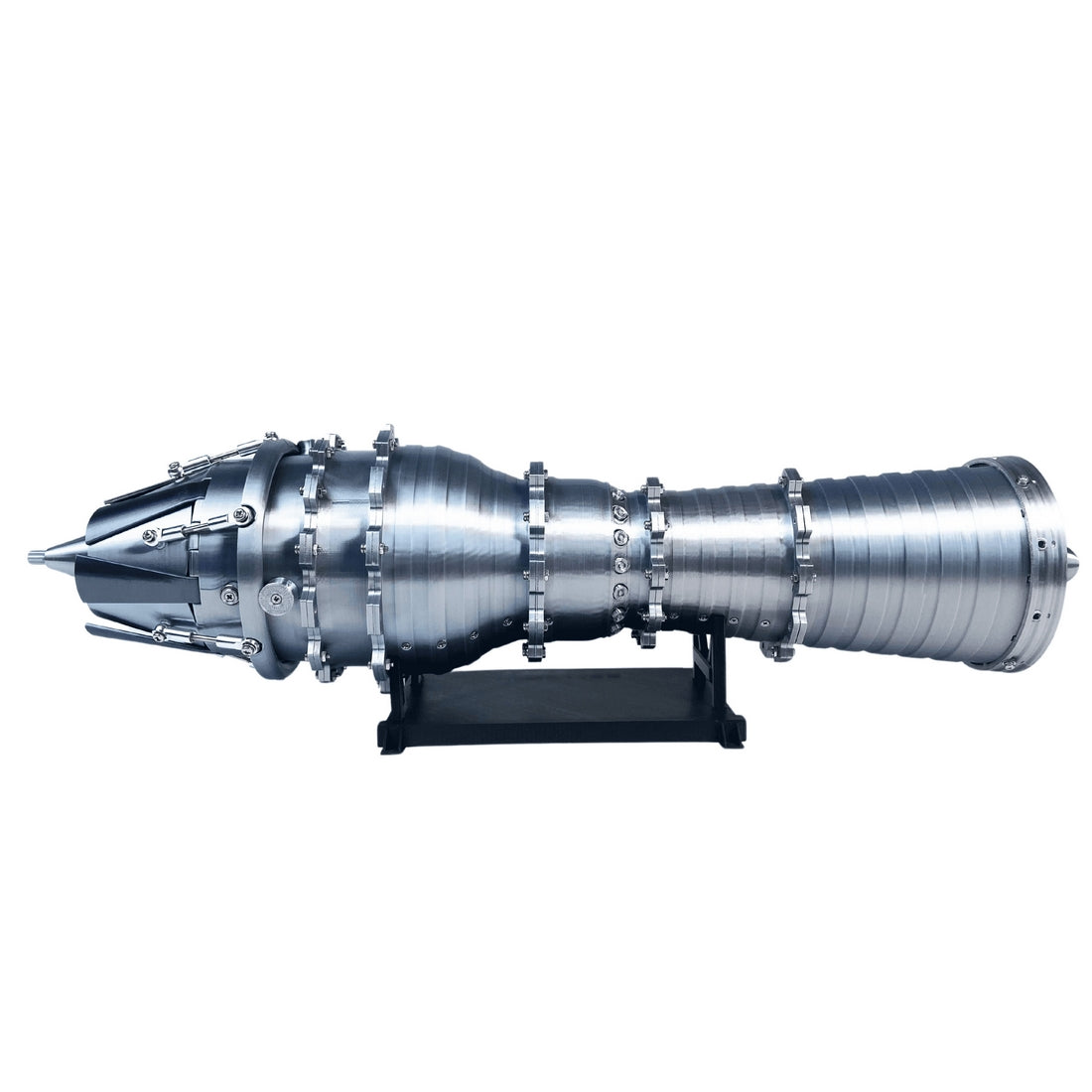 Working J79 Cold War Turbojet Engine Model with Adjustable Exhaust Nozzle - stirlingkit