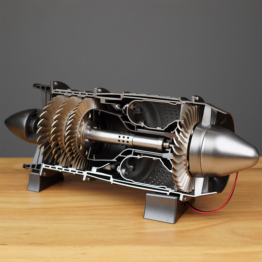 WP-85 Working DIY Assembly Turbojet Engine Kits That Runs 3D Printing Simulation - stirlingkit