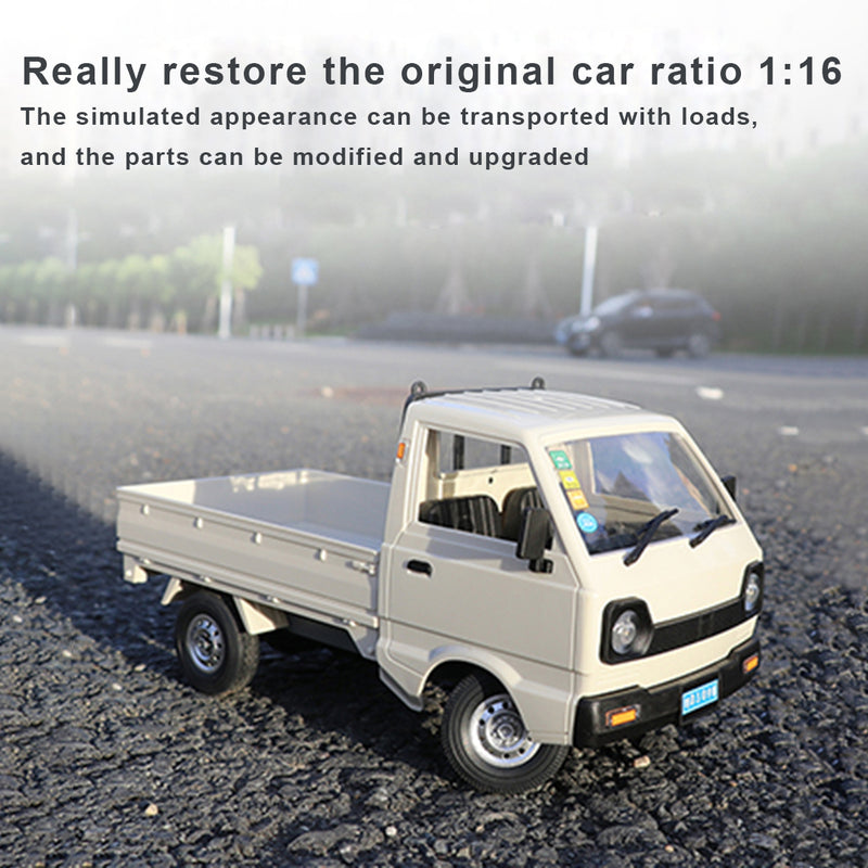 WPL D12 WPL D12 Mini Truck 1/16 2.4Ghz RC Car Pickup truck for Him - stirlingkit