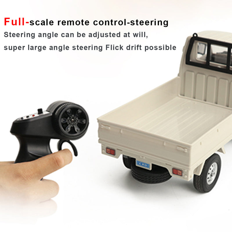WPL D12 WPL D12 Mini Truck 1/16 2.4Ghz RC Car Pickup truck for Him - stirlingkit