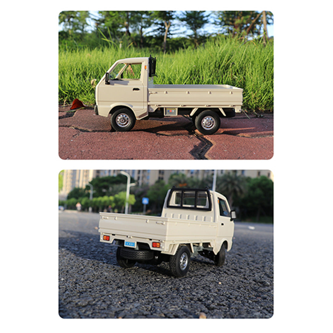 WPL D12 WPL D12 Mini Truck 1/16 2.4Ghz RC Car Pickup truck for Him - stirlingkit