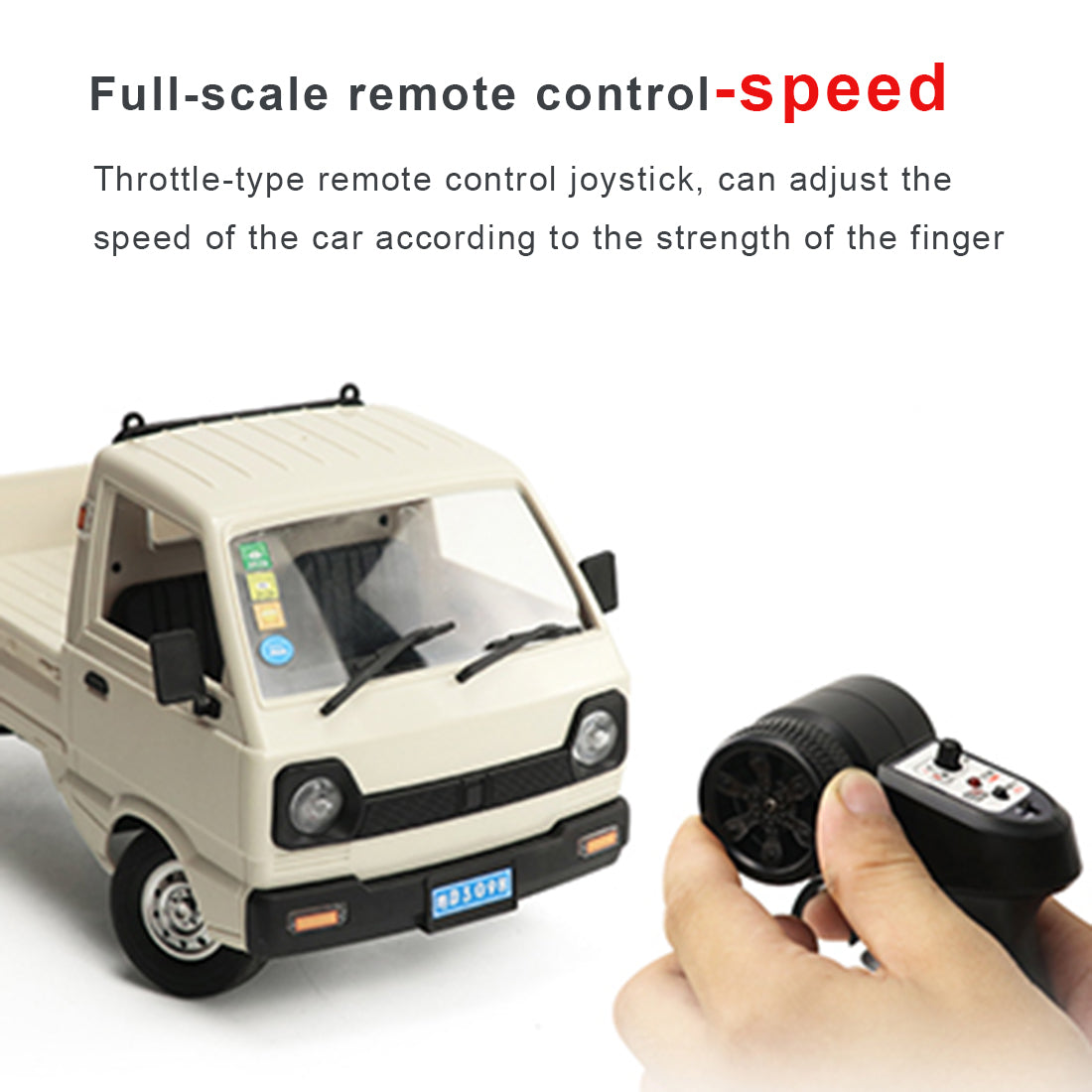 WPL D12 WPL D12 Mini Truck 1/16 2.4Ghz RC Car Pickup truck for Him - stirlingkit