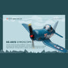 XK A500 Cors-air F4U Cartoon Fattie Plane RTF 3D/6G 2.4G 4CH RC EPP Fixed-Wing Airplane Model