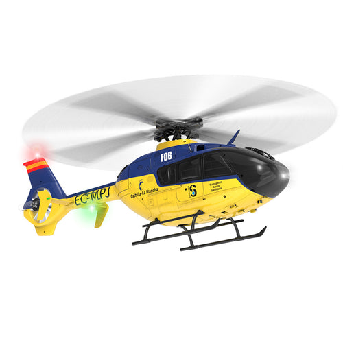 YU XIANG EC-135 1/36 2.4G 6CH Direct Drive Brushless 3D/6G RC Helicopter Model - RTF Version - stirlingkit