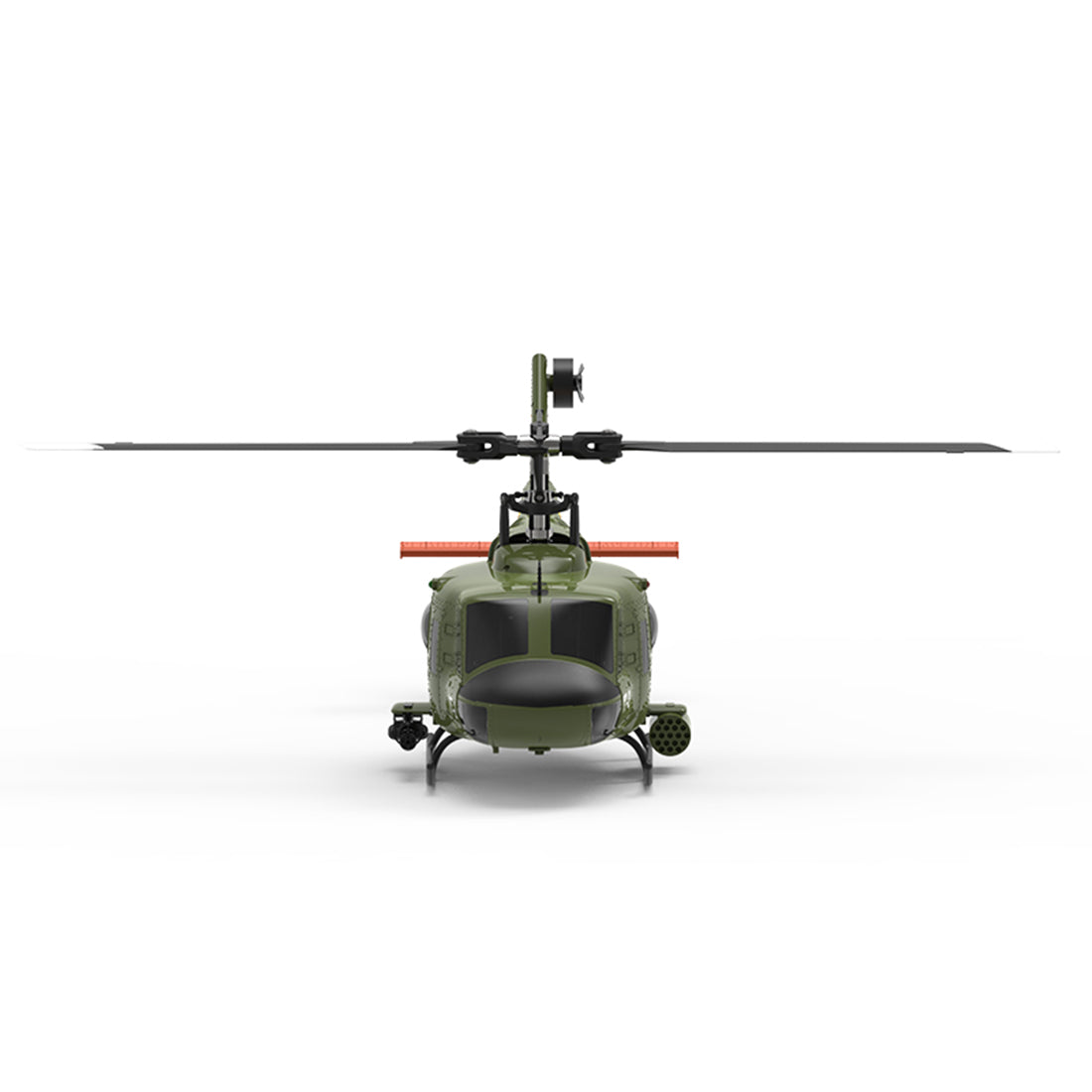 YU XIANG F07 UH-1 Huey 2.4G 6CH 1/34 Scale RC Military Helicopter Flybarless Helicopter Model Easy to Fly - stirlingkit