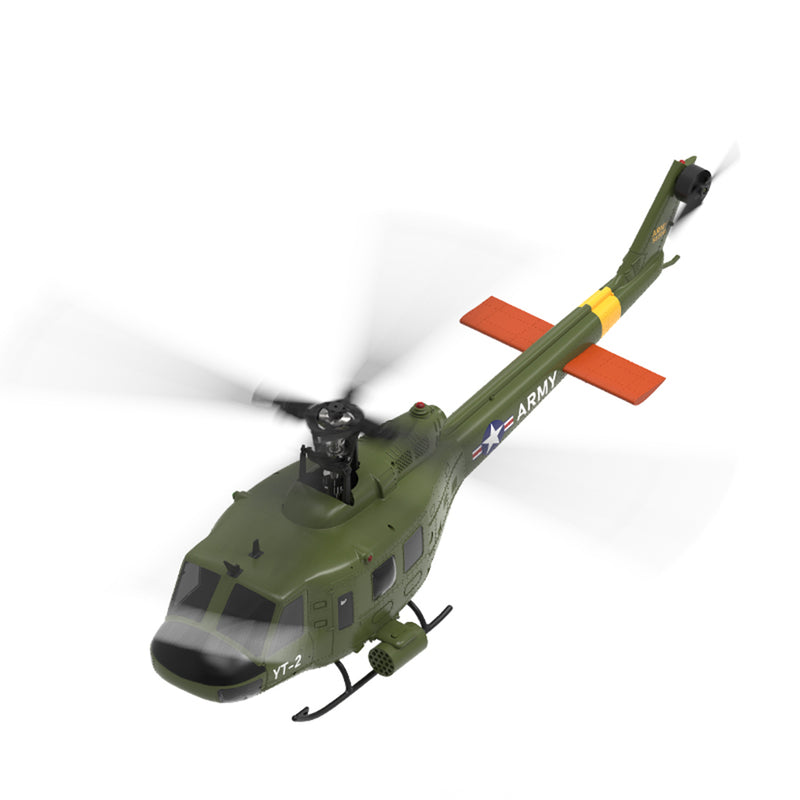 YU XIANG F07 UH-1 Huey 2.4G 6CH 1/34 Scale RC Military Helicopter ...