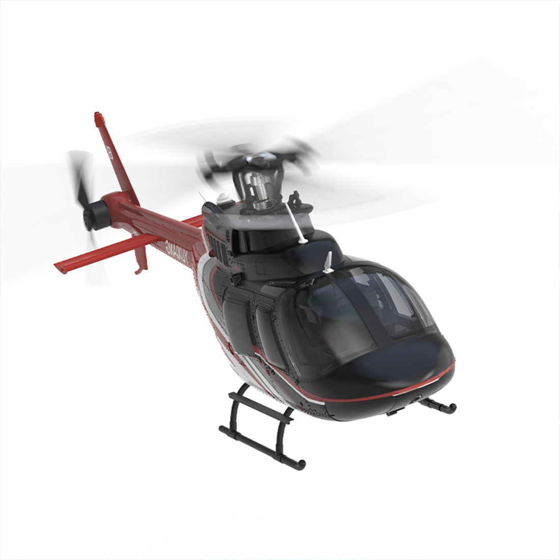 YU XIANG F08 Bell 206 Brushless Beginner Helicopter 2.4G 6CH Flybarless RC Helicopter Model RTF - stirlingkit
