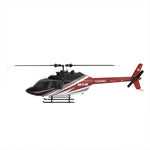YU XIANG F08 Bell 206 Brushless Beginner Helicopter 2.4G 6CH Flybarless RC Helicopter Model RTF - stirlingkit