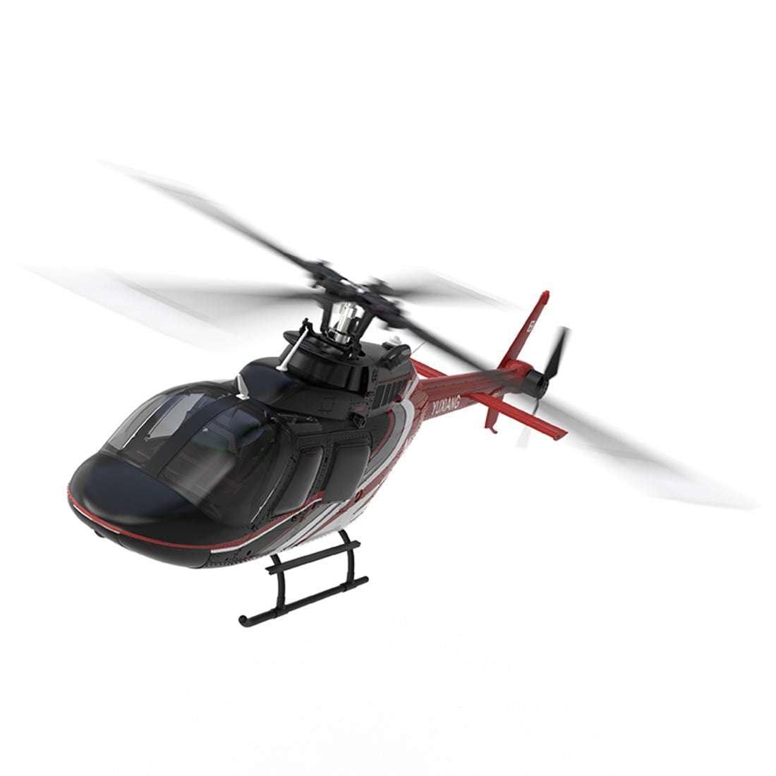 YU XIANG F08 Bell 206 Brushless Beginner Helicopter 2.4G 6CH Flybarless RC Helicopter Model RTF - stirlingkit