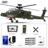 YU XIANG F11 AH-64 Apache RC Helicopter Model 1/32 Scale 2.4G 6CH - stirlingkit