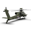 YU XIANG F11 AH-64 Apache RC Helicopter Model 1/32 Scale 2.4G 6CH - stirlingkit