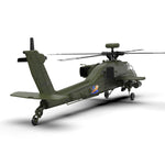 YU XIANG F11 AH-64 Apache RC Helicopter Model 1/32 Scale 2.4G 6CH - stirlingkit