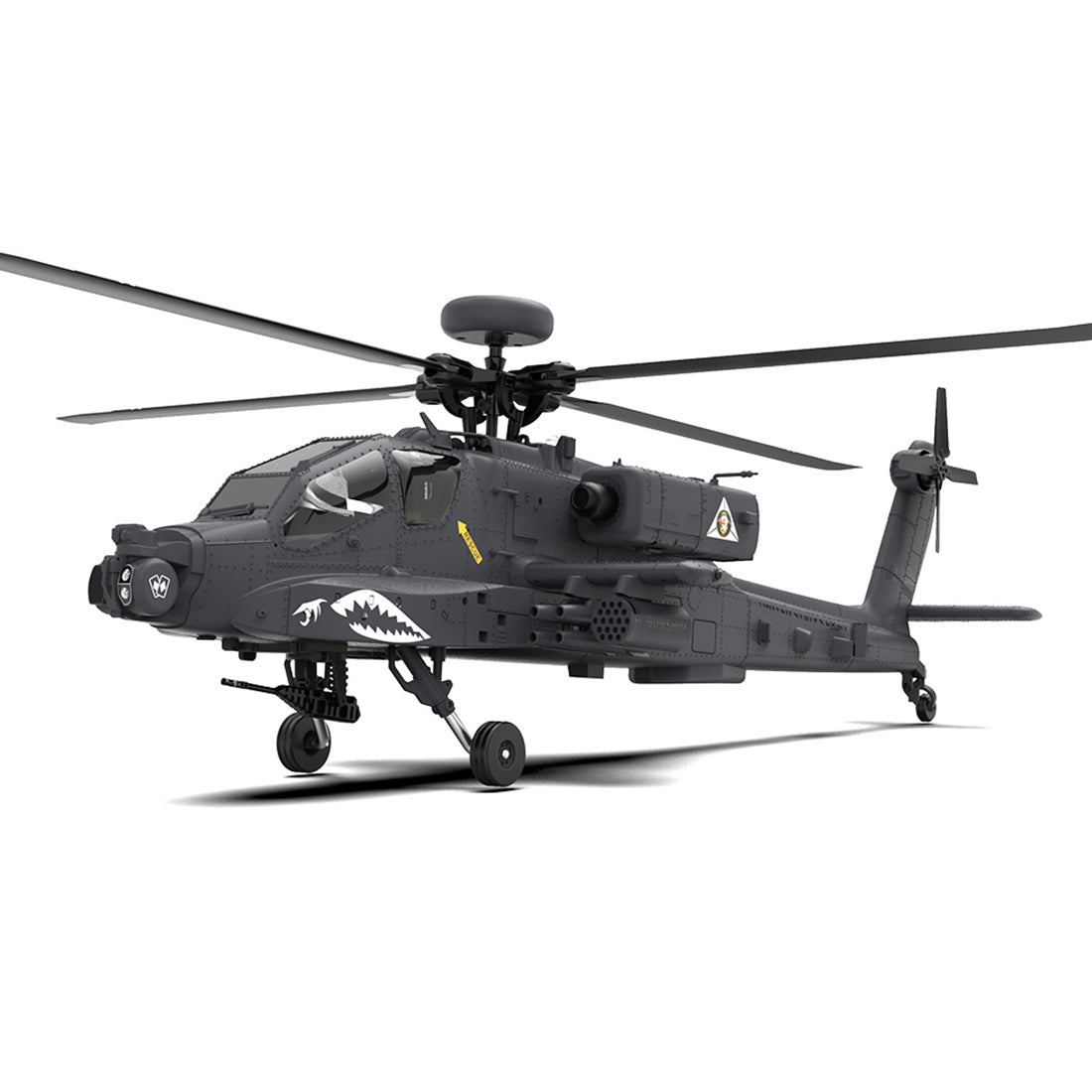 YU XIANG F11-S AH64 Apache RC Helicopter 1/32 2.4G 6CH RTF GPS Smart Version - stirlingkit