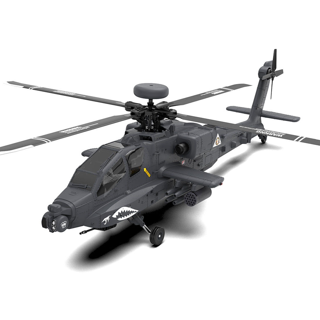 YU XIANG F11-S AH64 Apache RC Helicopter 1/32 2.4G 6CH RTF GPS Smart Version - stirlingkit
