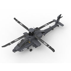 YU XIANG F11-S AH64 Apache RC Helicopter 1/32 2.4G 6CH RTF GPS Smart Version - stirlingkit