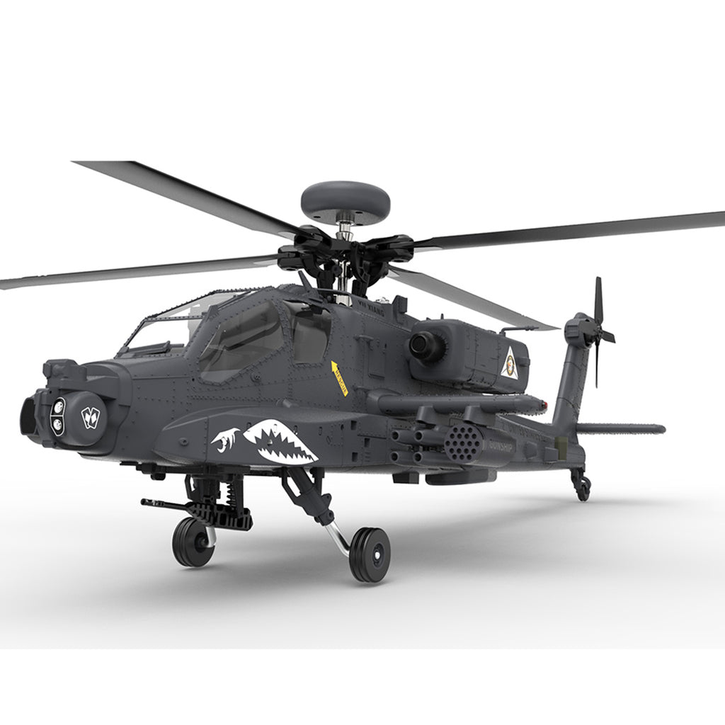 YU XIANG F11-S AH64 Apache RC Helicopter 1/32 2.4G 6CH RTF GPS Smart Version - stirlingkit
