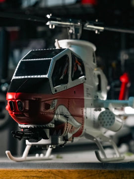 YU XIANG F112S AH-1 Cobra Attack RC Helicopter 2.4G 9CH 200 Class Military Airplane RTF