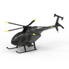 YU XIANG F119S MD500 MH-6 Little Bird Military GPS RC Helicopter Model RTF 1/16 Scale 250-Class 2.4G 9CH 6G/3D & Openable Cockpit