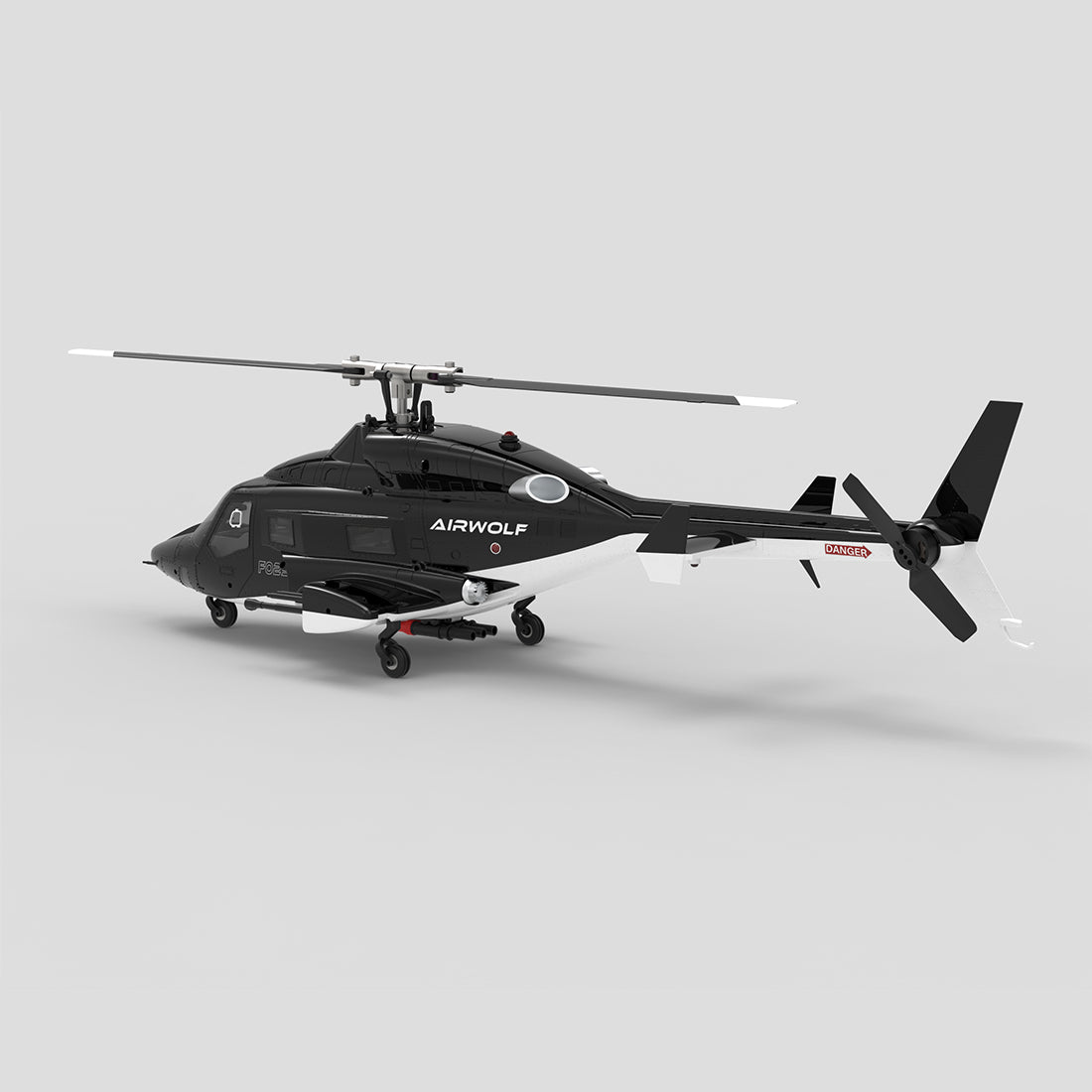 YUXIANG Air-Wolf Scale 3D Stunt Helicopter Model for Beginner - stirlingkit