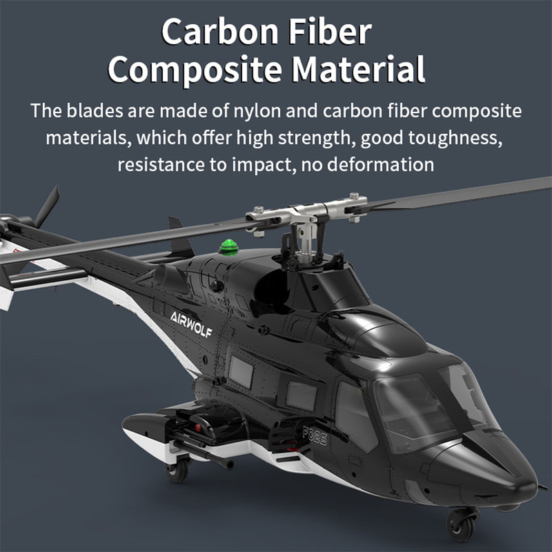 YUXIANG Air-Wolf Scale 3D Stunt Helicopter Model for Beginner