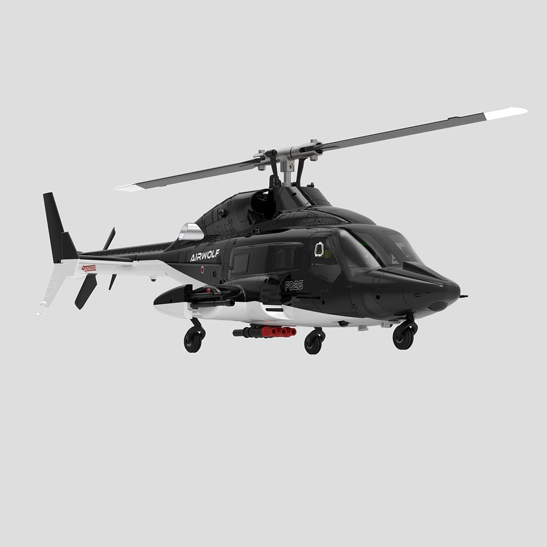 YUXIANG Air-Wolf Scale 3D Stunt Helicopter Model for Beginner - stirlingkit