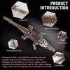 3D DIY Metal Mechanical Crocodile Assembly Model Building Kits 1500+PCS - stirlingkit