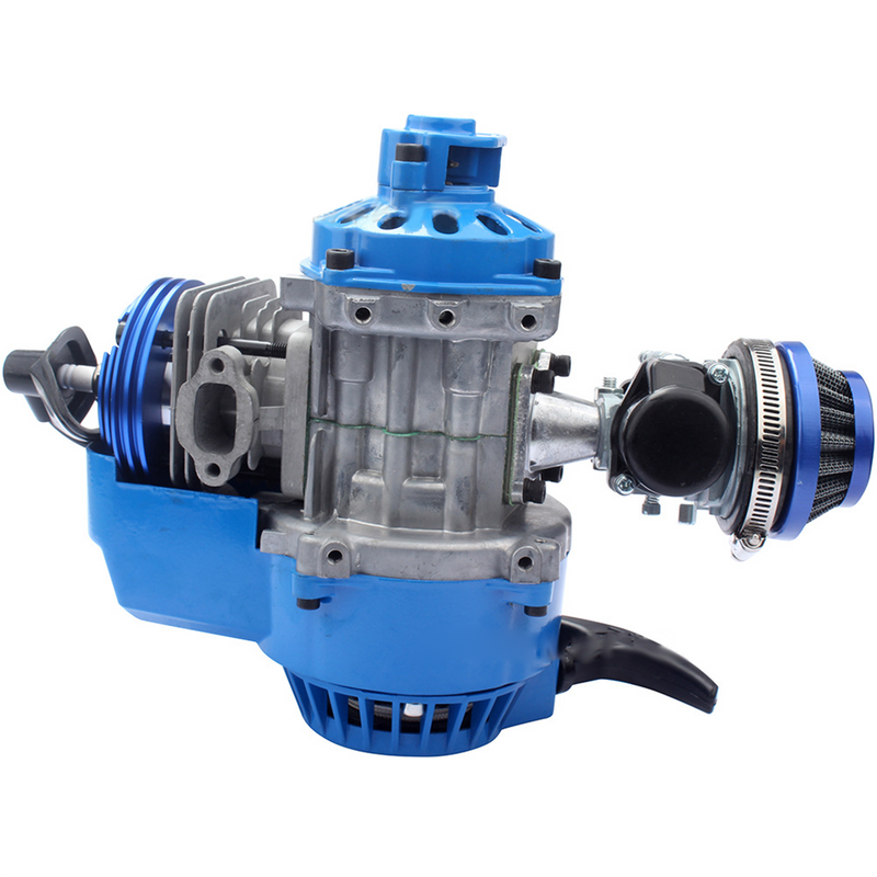 Motorcycle Modification Engine 49CC Beach Motorcycle Engine Modification Mini 2-Stroke Single Cylinder ...