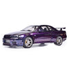 Capo GTR SkyLine GT-R R34 Drift Car Model Building kits 1/8 Scale 2 ...