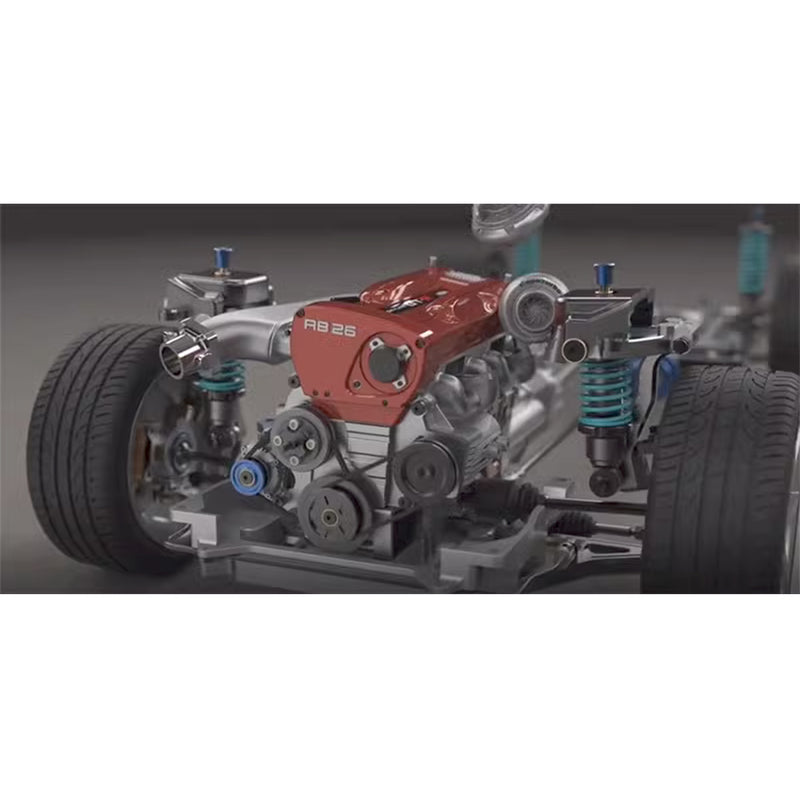 Capo GTR SkyLine GT-R R34 Drift Car Model Building kits 1/8 Scale 2 ...