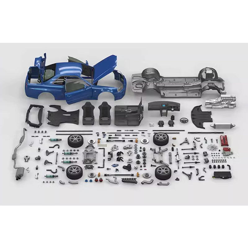 Capo GTR SkyLine GT-R R34 Drift Car Model Building kits 1/8 Scale 2 ...