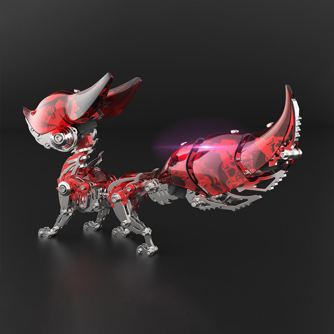 DIY 3D Metal Linglong Fox Model Building Kits for Adults - stirlingkit