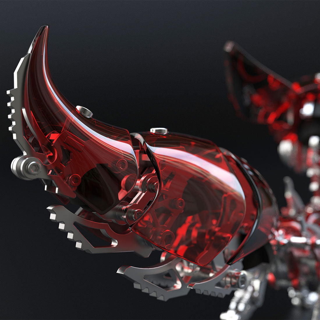 DIY 3D Metal Linglong Fox Model Building Kits for Adults - stirlingkit
