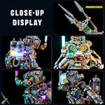 3D Metal Diving Ape Difficult Puzzle Model Building Kits 700+PCS - stirlingkit