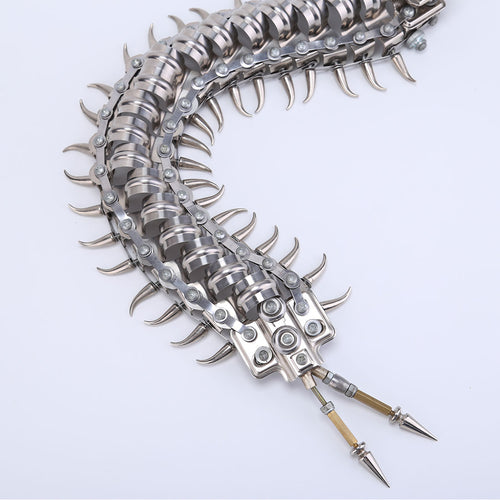 Movable Centipede 3D DIY Metal Assembly Model Building Kits - stirlingkit