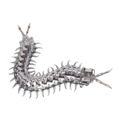 Movable Centipede 3D DIY Metal Assembly Model Building Kits - stirlingkit