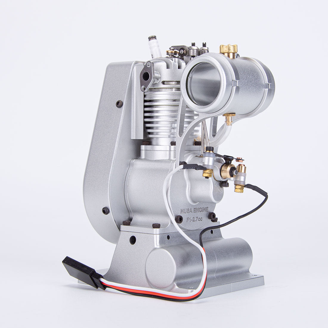 MUSA F1-2.7cc Mini Single-Cylinder 4-Cycle OHV Gas Stationary Engine 4 Stroke Air-cooled Engine Model - stirlingkit