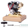 RETROL Evolution R33 V-twin 4.2CC OHV Four-stroke Motorcycle Gasoline Engine Model - stirlingkit