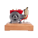 RETROL 1/8 2.6cc Mini Single-Cylinder Gas Powered Motor 4-Stroke Engine Model 2.6cc Upgrade - stirlingkit