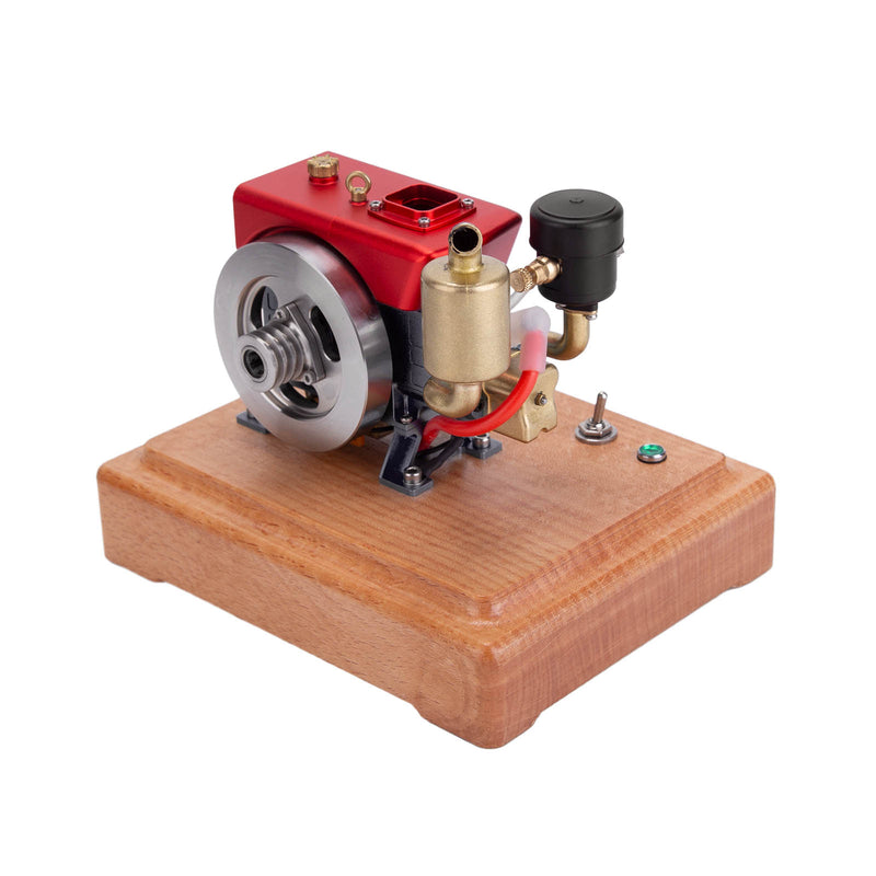 RETROL 1/8 2.6cc Mini Single-Cylinder Gas Powered Motor 4-Stroke Engine Model 2.6cc Upgrade - stirlingkit